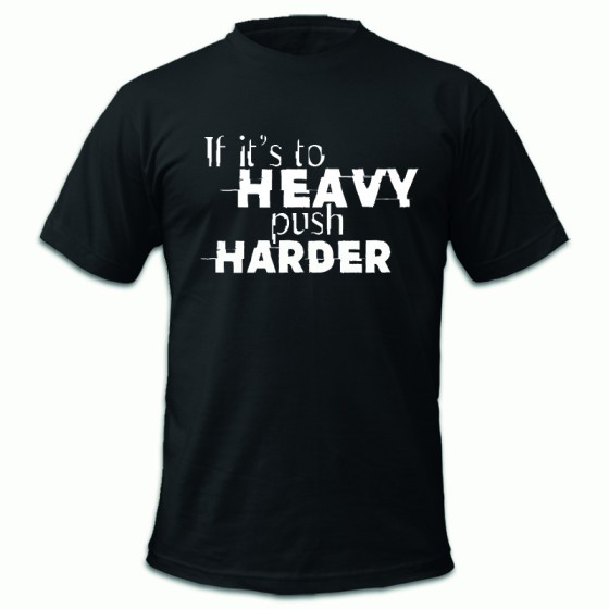 If it's heavy...